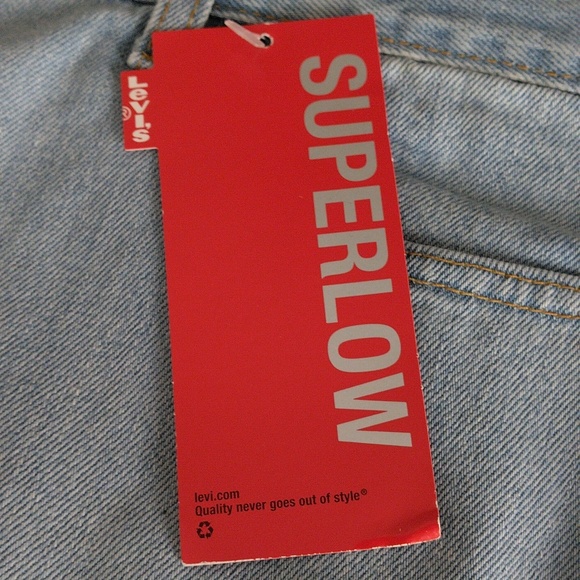 NWT Levi's Size 13 Superlow Slim Fit 507 Slightly Tapered Jeans - Picture 4 of 14
